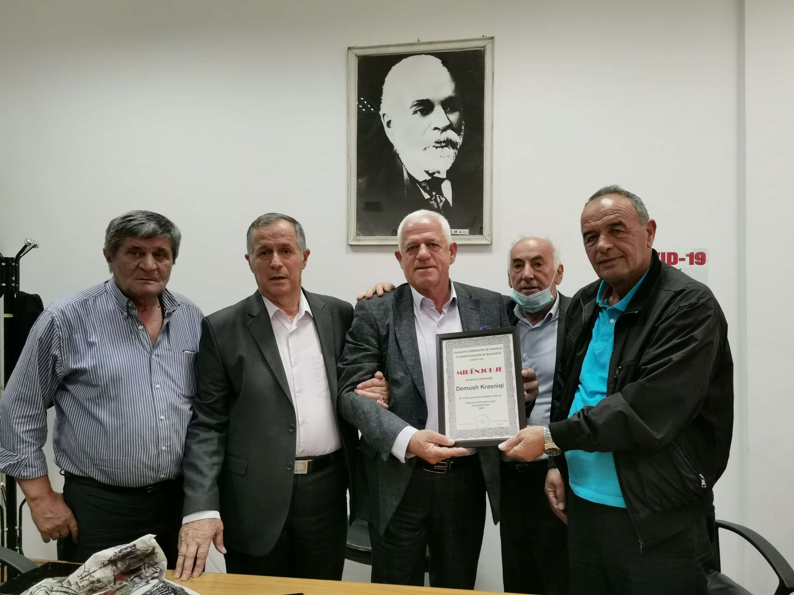 U pensionua zyrtari komunal Demush Krasniqi - Komuna Malisheve